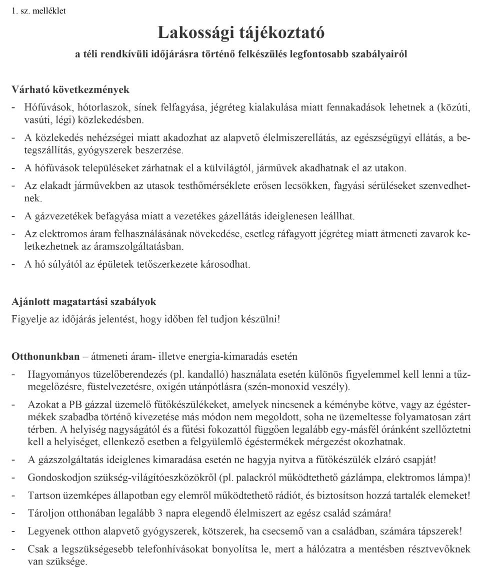 Lakossagi Tajekoztato A Teli Rendkivuli Idojarasra Torteno Felkeszules Legfontosabb Szabalyairol 2024 11 15 1