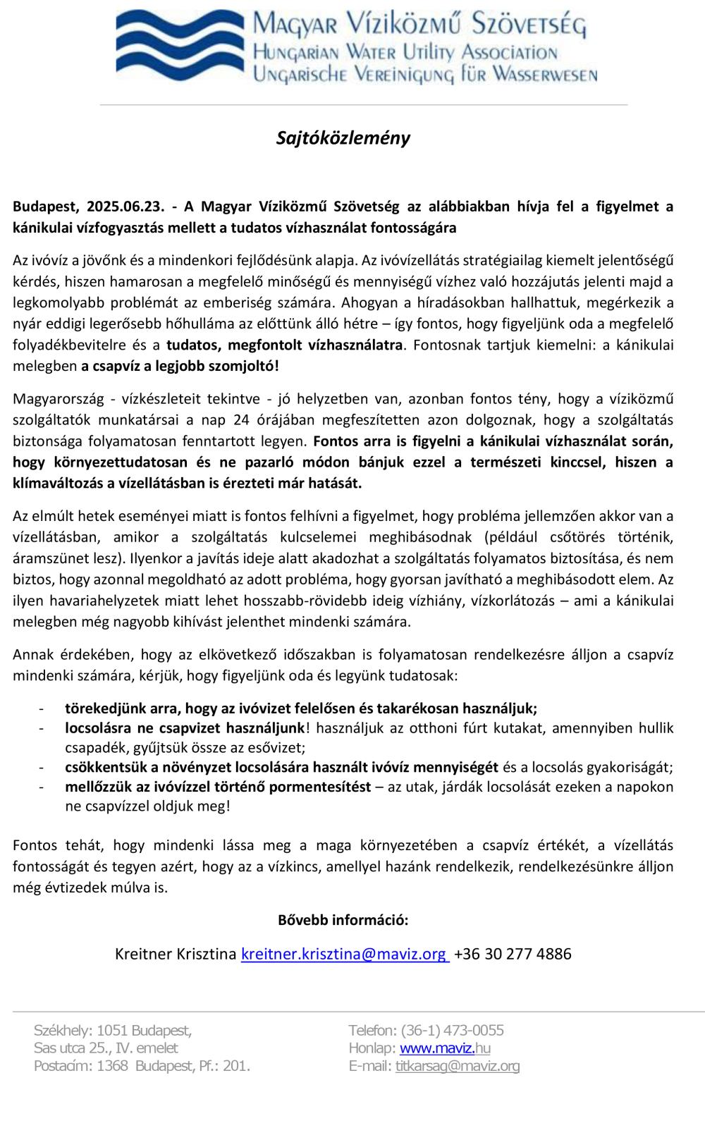 Kozlemeny 2025 06 27